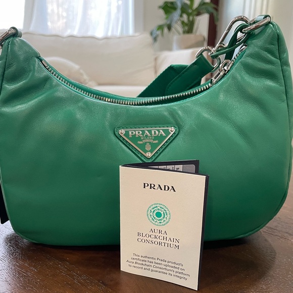Padded nappa-leather Prada Re-Edition shoulder bag - Picture 2 of 5